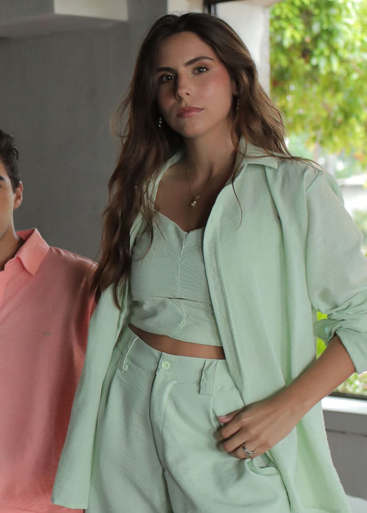 Camisa Stellare Verde